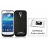 External Battery Case for Samsung Galaxy S4 Mini   Add some extra battery power to your S4 Mini with this custom battery case 