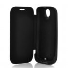 External Battery Case with Flip Cover for Samsung Galaxy S4   Add some extra juice to your S4 with this handy battery case 