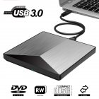 External DVD Drive USB 3 0 CD DVD    RW Burner Rewriter Player for Laptop Macbook Desktop Computer