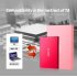 External Hard Drive 160G 500G 1TB 2TB Storage USB3 0 HDD Earthquake proof and Fall proof Mobile Hard Disk Xbox PS4 TV Box Silver USB 3 0