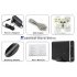 External Hard Drive with 1TB  1 000GB  of storage space   A portable HDD that makes for a convenient and stylish way to take your photos  music  videos  and doc