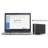 External Hard Drive with 1TB  1 000GB  of storage space   A portable HDD that makes for a convenient and stylish way to take your photos  music  videos  and doc
