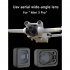 External Wide angle Lens Filter Compatible For Dji Mavic Mini 3 Pro Mini 3 Magnifier Drone Accessories black
