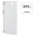 External white Battery Case that has been created for either Sony Experia Z L36h or L36i provides and extra 2800mAh of battery life