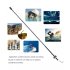 Extra Long Aluminum Alloy Selfie Stick   2M for Insta360 ONE ONE X EVO Camera 2 meters