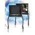 Extra large screen LCD armrest   built in DVD and SD card   USB flash drive media player  first class in car entertainment without all the installation hassles 