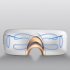 Eye Massager  Eye Massager For Migraines With 3 Modes  Multi Frequency Microseismic Technology  Breathing Massage  Heated Eye Massager Mask For Men  Women Extre