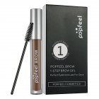 Eyebrow Cream Powder with Eyebrow Brush Natural Long lasting Waterproof Eyebrow Pencil