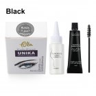 Eyebrow  Dye  Kit Eyelashes Cream Professional Natural Plant Kit Set Eyebrow Easy Dye Black