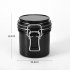 Eyelash Glue  Container Sealed Storage Jar for Eyelash Extension Makeup Tools black