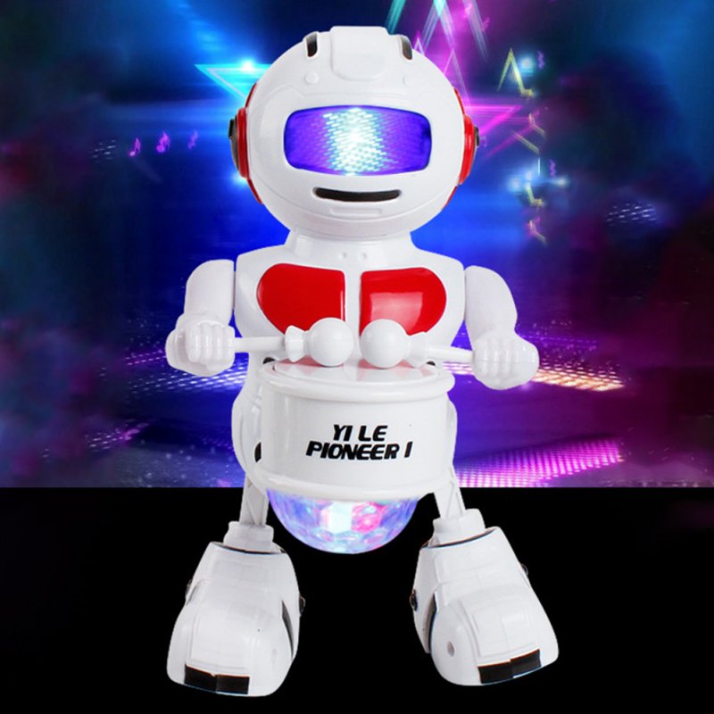Kids Dance Robot Toys With Music Light Electronic Walking Dancing Smart Robot For Boys Girls Birthday Christmas Gift 