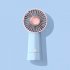 F 1 3 Speed Fan With Strong Wind Speed Magnetic Charging Large Capacity Long Battery Life Pink