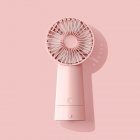 F 1 3 Speed Fan With Strong Wind Speed Magnetic Charging Large Capacity Long Battery Life Pink