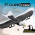 F X 651 RC Plane Eagle Airplane 405mm Wing Span EPP Foam Remote Control Glider Model Toys For Boys Girls Birthday Gifts FX651