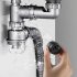 F01 Water Leakage Detector Wireless Pickup Sound Collector Amplifier Professional Wall Pipeline Leakage Detection black