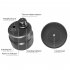 F01 Water Leakage Detector Wireless Pickup Sound Collector Amplifier Professional Wall Pipeline Leakage Detection black