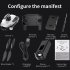 F1 Pro Drone 4k Gps Fpv 3 Shaft Gimbal 5g Wifi Obstacle Avoidance Brushless Motor Rc Quadcopter Gray 3 Batteries