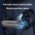 F1 Wireless Bluetooth compatible Headset Hanging Ear Type Air Bone Conduction Headphone Stereo Waterproof Sports Earphones red