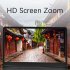 F12 Hd Mobile Phone Amplifier 12 Inch Bluetooth Dual Speaker Shape 6d Video Amplifier Bracket Black