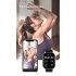 F12 Smart Watch 2 02 Inch Color Screen Smartwatch Sports Calls Message Watches Golden Pink