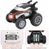 F121 RC Mini Stunt Car 2 4G Electronic Toys 360 Rotation RC Off road Racing Car Watch Control RC Toy for Kids green