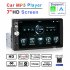 F13 1 Din Car Radio 7 Inch HD Screen Bluetooth Multimedia Video Mp5 Player for Carplay Black