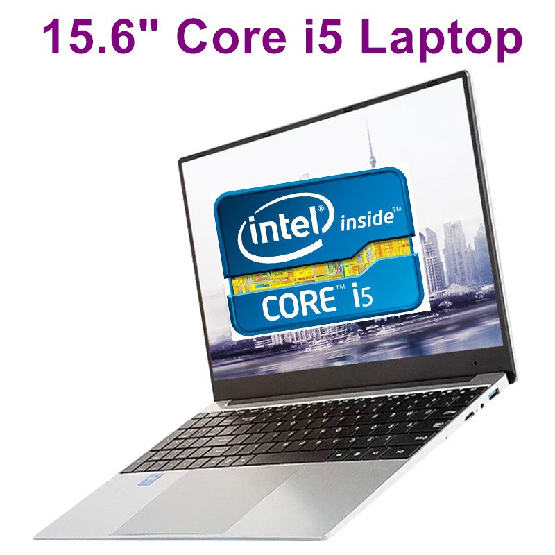 F158 15.6inch intel Core i5 Ultrabook 8GB RAM 1920*1080 HD Screen Win10 Game Laptop EU
