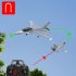 F16 RC Airplane 2 4g 4ch 6 Shaft One Key Aerobatic Fixed Wing RC Aircraft 365mm Wing Span Epp Foam RC Glider