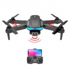 F185 Aerial Photography Drone With Three sided Automatic Obstacle Avoidance Aircraft Hd 4k Pixel Dual lens Remote Control Aircraft Black Single Lens 4K