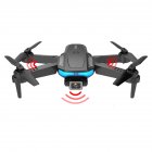 F185 Aerial Photography Drone With Three sided Automatic Obstacle Avoidance Aircraft Hd 4k Pixel Dual lens Remote Control Aircraft Black Single Lens 4K 2 Batter