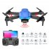 F185 Aerial Photography Drone With Three sided Automatic Obstacle Avoidance Aircraft Hd 4k Pixel Dual lens Remote Control Aircraft Black Dual Lens 4K