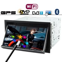 King Cobra 7 Inch HD Touch Car DVD Player (WIFI, GPS, DVB-T)