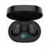 F2 TWS Bluetooth Earphone 5 0 Stereo Sport Headset black