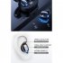 F2 Touch control Tws True Wireless 5 0 Bluetooth compatible Headset Dual In ear Type Digital Display Sports Waterproof Headphones black