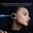 F2 Tws Wireless Bluetooth compatible Headset Stereo Earbuds Display Sports Earphones With Night Running Lights White