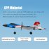 F22 Remote Control Plane 2 4g Radio Control 3d Glider Epp Foam RC Airplane Toys White Blue
