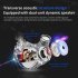 F4 Wired Earphones Heavy Bass Stereo Noise Isolating Wired Earbuds In Ear Headphones For All 3 5mm Jack Devices 1 2 meters with mic blue