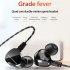 F4 Wired Earphones Heavy Bass Stereo Noise Isolating Wired Earbuds In Ear Headphones For All 3 5mm Jack Devices 1 2 meters with mic blue