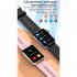 F45 Intelligent Watch 1 47 inch Bluetooth compatible 5 0 Heart Rate Blood Oxygen Blood Pressure Monitor Ip68 Waterproof Smartwatch silicone black