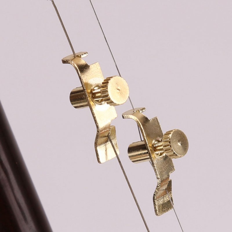 Profession Erhu Spinner Profession Metal Gold-plated Urheen Fine-tuning Music Instrument Accessories  Gold