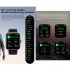 F57l Smart Watch Touch Screen Heart Rate Sleep Monitoring Thermometer Sports Bracelet Milan Black