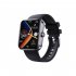 F57l Smart Watch Touch Screen Heart Rate Sleep Monitoring Thermometer Sports Bracelet Milan Black