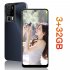 F5Pro 6 53 Inches Screen Unlocked Smartphones 3GB RAM 32GB ROM Smart Phone 13MP Rear 2MP Front Camera Dual SIM 3250mAh Battery Phones Black EU plug
