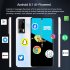 F5Pro 6 53 Inches Screen Unlocked Smartphones 3GB RAM 32GB ROM Smart Phone 13MP Rear 2MP Front Camera Dual SIM 3250mAh Battery Phones Black EU plug