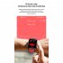 F60 Square Smart Watch Heart Rate Blood Pressure Blood Oxygen Temperature Sleep Monitoring 1 70 Hd Screen Multi functional Sport Bracelet red