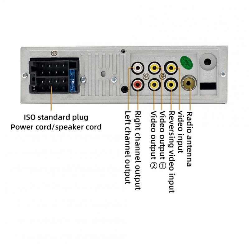 M-60 Touch-screen 4-inch High-definition Dual Usb Car Mp5 Player Bluetooth-compatible Hands-free Fm Audio 