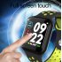 F8 Bluetooth Smart Watch Heart Rate Monitor Calories Fitness Tracker Alarm Clock IP67 Waterproof Sports Smart Bracelet black