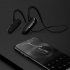 F809 Bone Conduction Bluetooth compatible Headset For Men Women Sports Running Earphone With Mic Ipx5 Waterproof Black