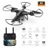 F82 Drone Long Endurance 20 Minutes 4k Dual camera Real time Image Transmission Aircraft Fixed Altitude Rc Aircraft White dual camera 720P