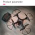 F82 Drone Long Endurance 20 Minutes 4k Dual camera Real time Image Transmission Aircraft Fixed Altitude Rc Aircraft Black dual camera 720P 3B